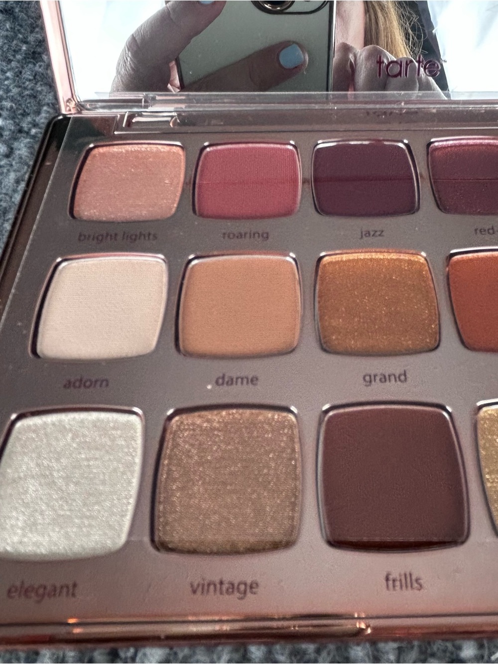 Gorgeous TARTE *Gilded* 18 pan Amazonian Clay Eyeshadow Palette ~ NWOB - Picture 3 of 8